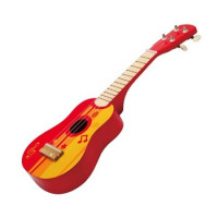 Гитара игрушечная, красная E0316