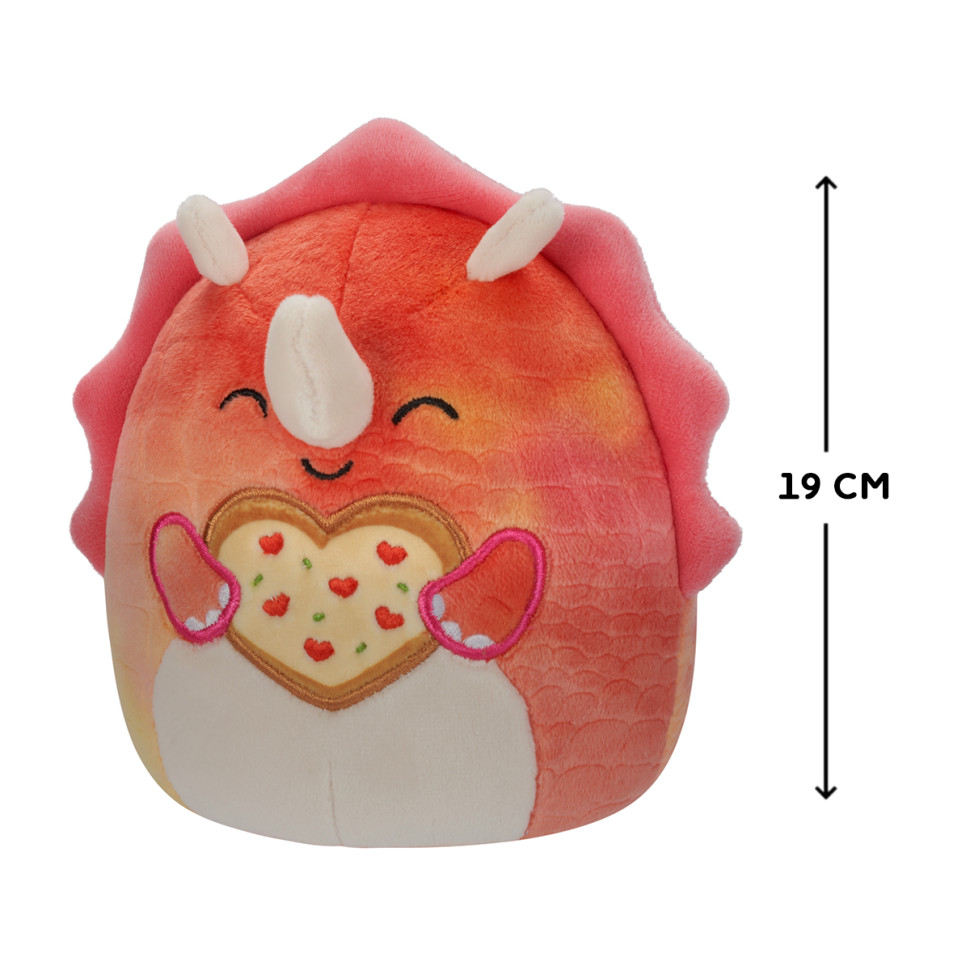Мягкая игрушка Трицератопс Тринити Squishmallows SQVA00857, 19 см