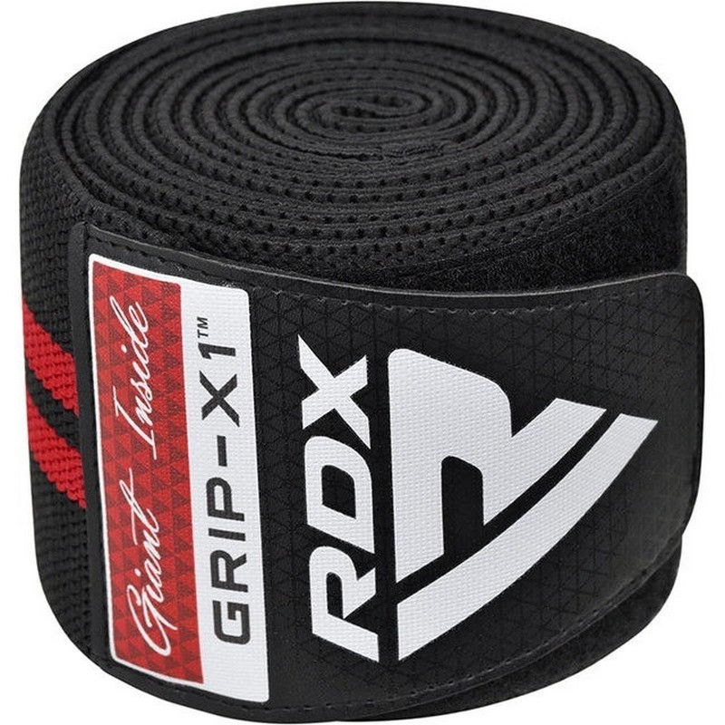 Бинты на колени GYM KNEE WRAP R11 RDX Inc Limited WAH-KR11BR, BLACK/RED
