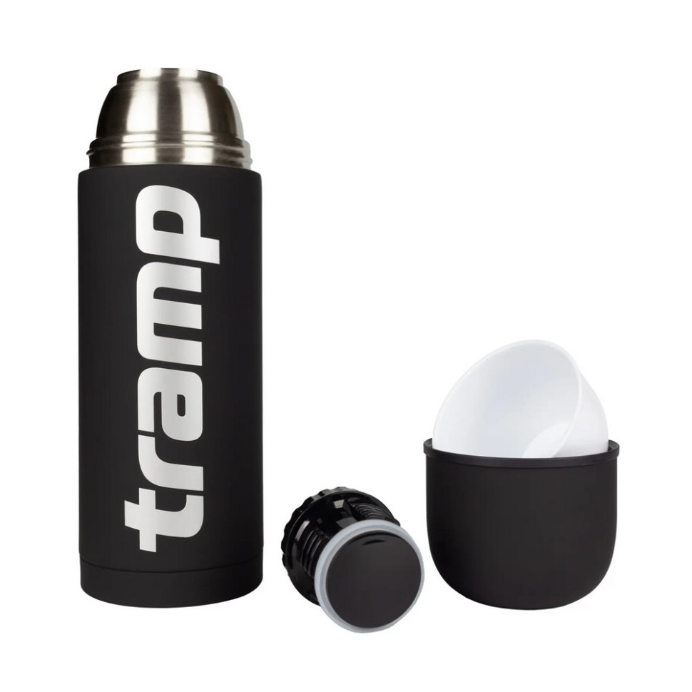 Термос Soft Touch Tramp UTRC-110-black, чорний 1,2 л