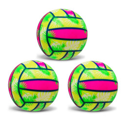 Детский яркий Резиновый мяч Bambi RB26527-8 разноцветный, 26 грамм