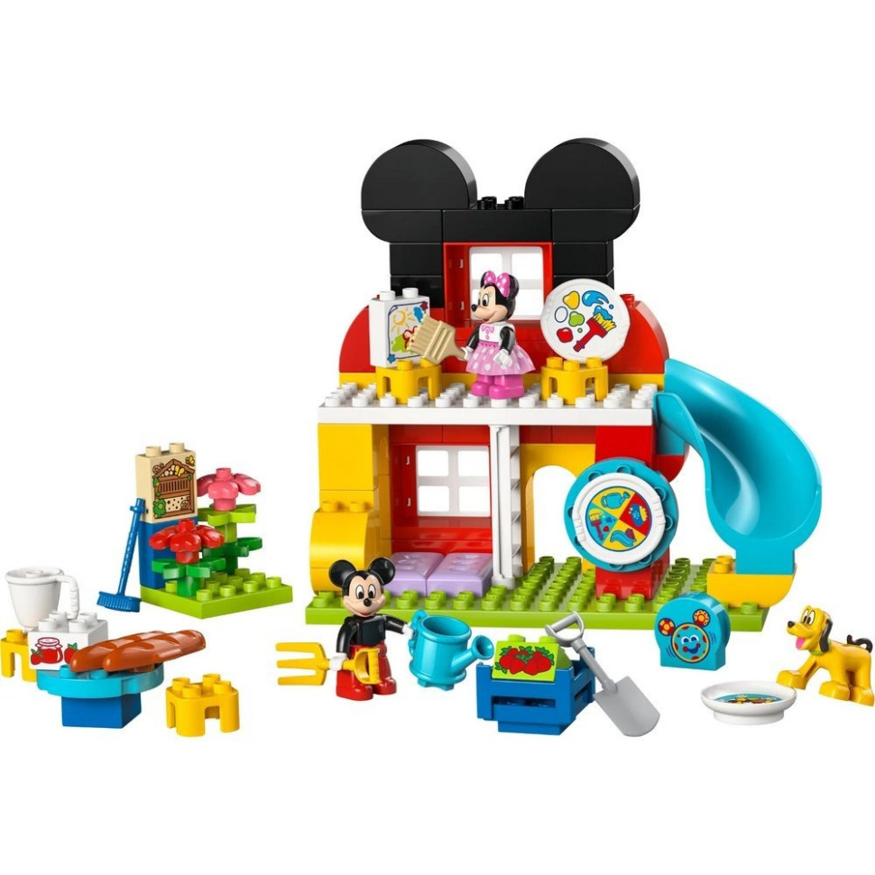 Конструктор Микки Маус: Клубный дом из Минни и Плуто LEGO DUPLO 10465, 87 деталей