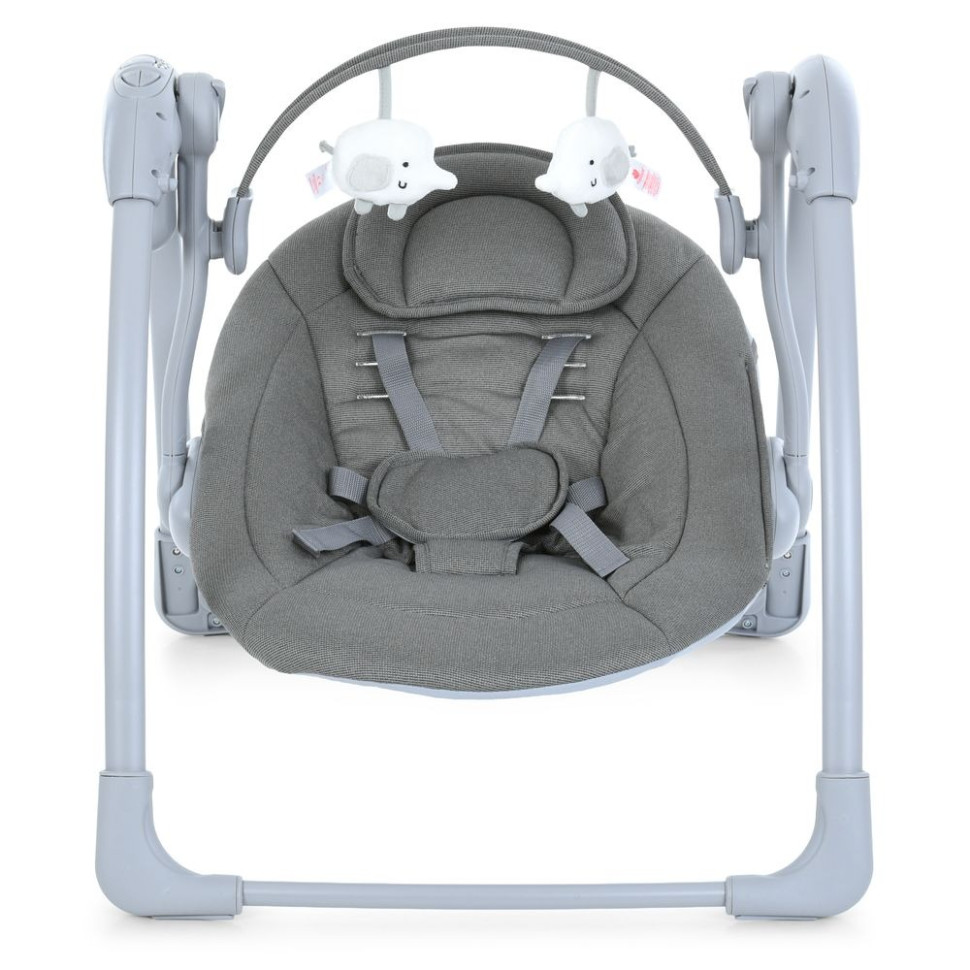 Заспокійливий центр-шезлонг Bambi 6599, 5-ти точкові ремені безпеки