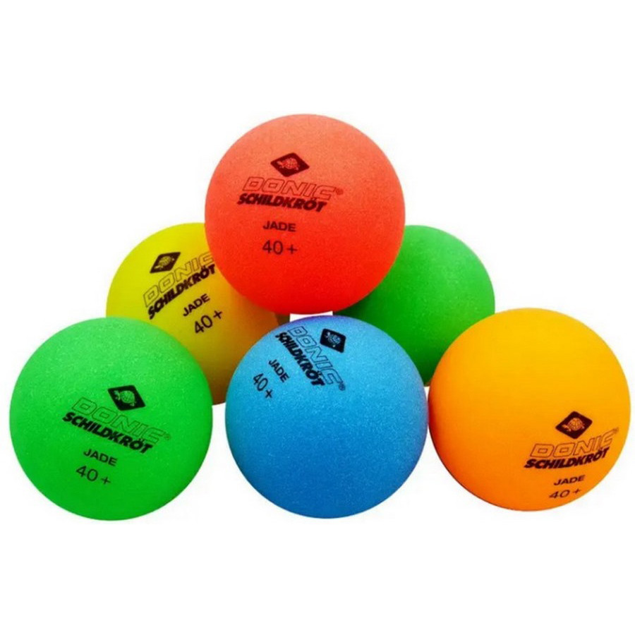 Набор теннисных мячей Color popps Donic 649015, 6 штук