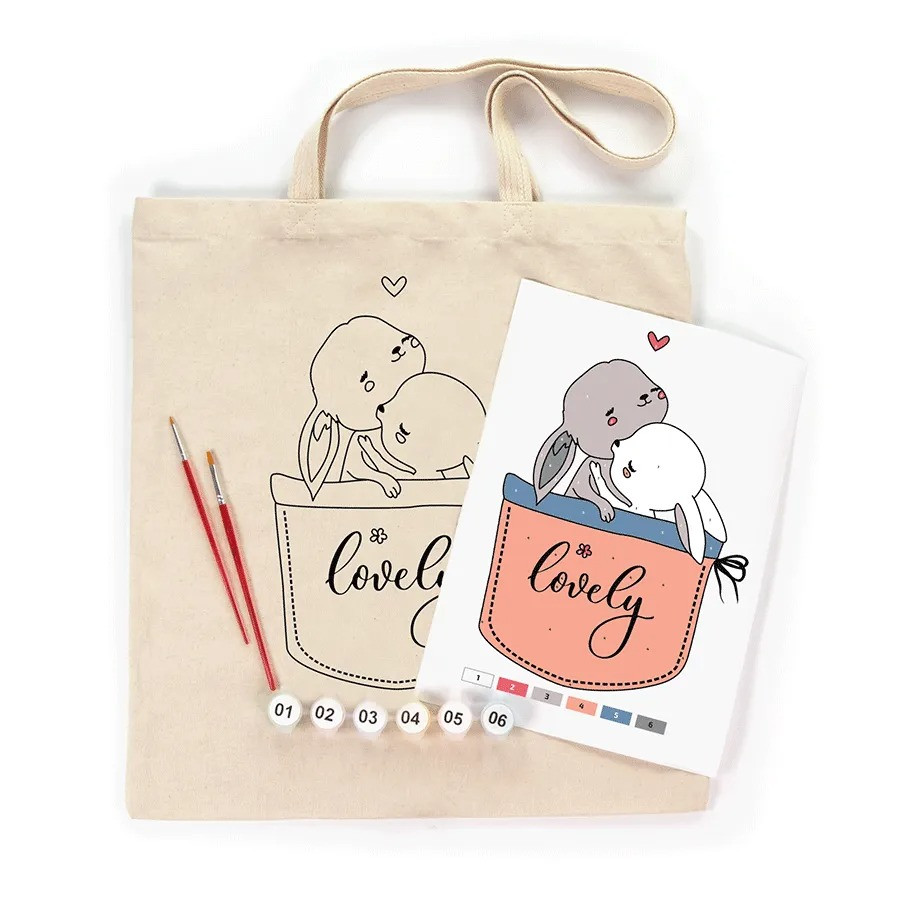 Набір для розфарбовування еко-сумки