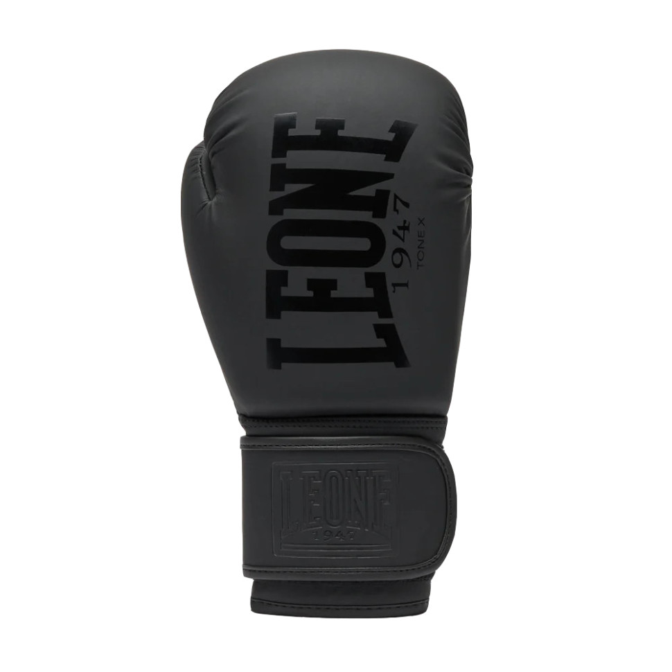 Боксерські рукавички GN058 TONE X Leone GN058_Black_16oz, Black 16 унцій (капа в комплекті)