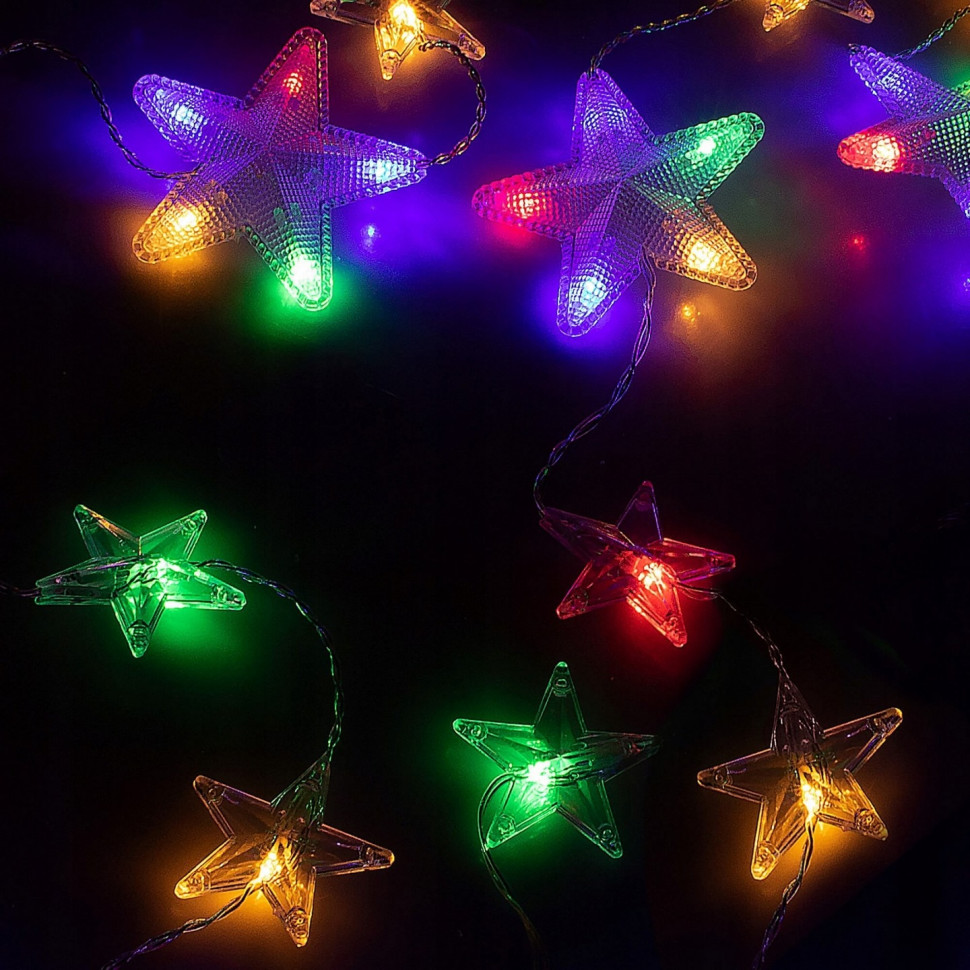 Гирлянда бахрома уличная Springos CL4005, 2 м 180 LED, Mix