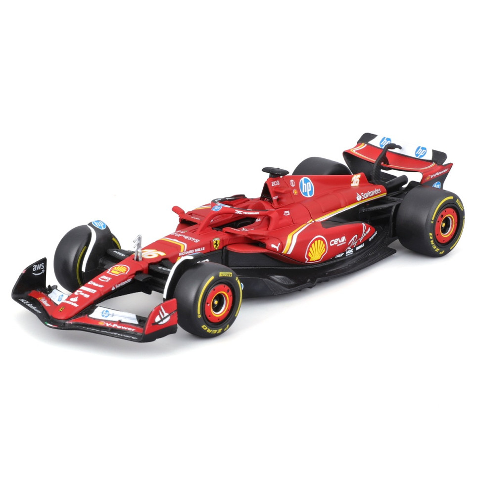 Автомодель FERRARI RACING - SF-24 Bburago 18-36844 масштаб 1:43