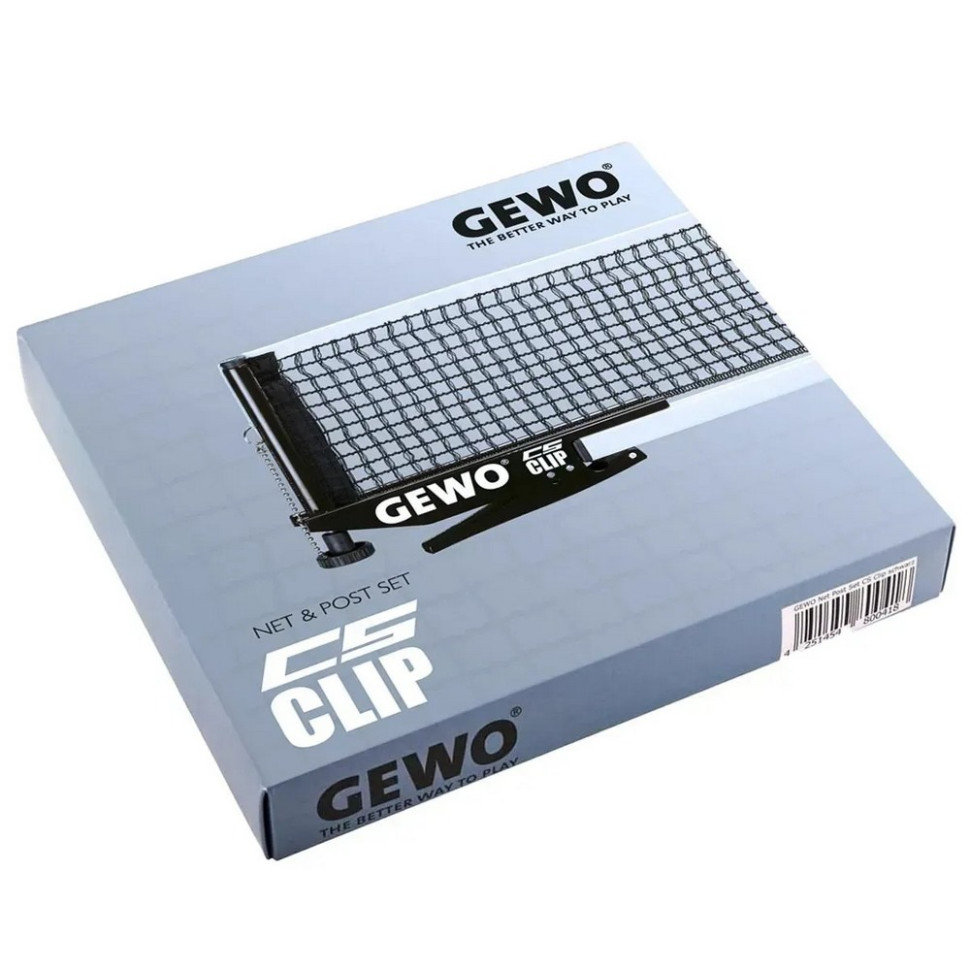 Сітка для настільного тенісу CS Clip Gewo 931311 black 