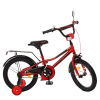 Велосипед дитячий PROF1 Y18221 18 дюймів, червоний