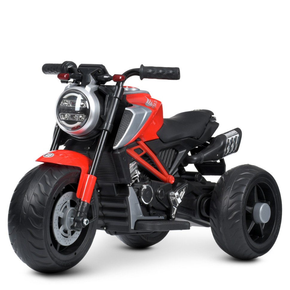 Дитячий електромобіль Мотоцикл Bambi Racer M 4828EL-3 червоний по цене 5 769 грн.