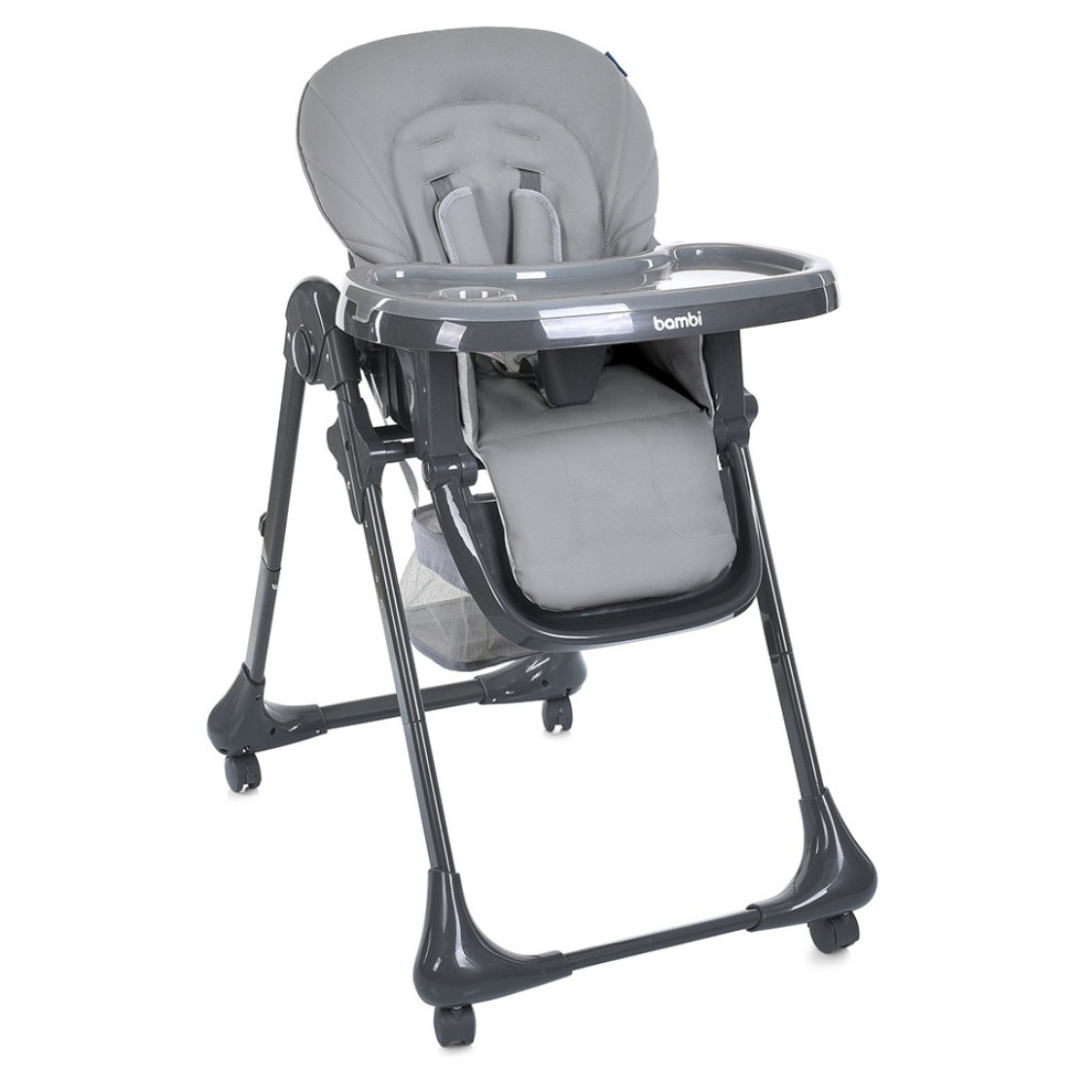 Стульчик для кормления Bambi M 3233L-G Gray, до 15 кг