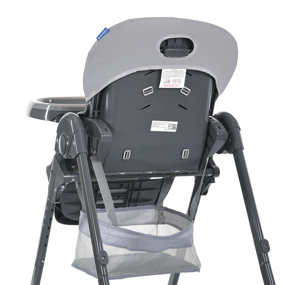Стульчик для кормления Bambi M 3233L-G Gray, до 15 кг