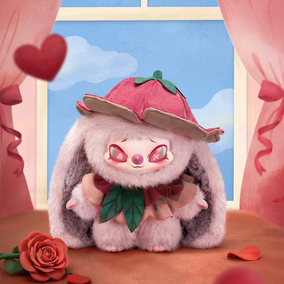 Колекційна м'яка іграшка-сюрприз з кільцем