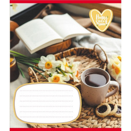 Тетрадь ученическая "Домашний уют" Leader 018-540253L-4 в линию, 18 листов  