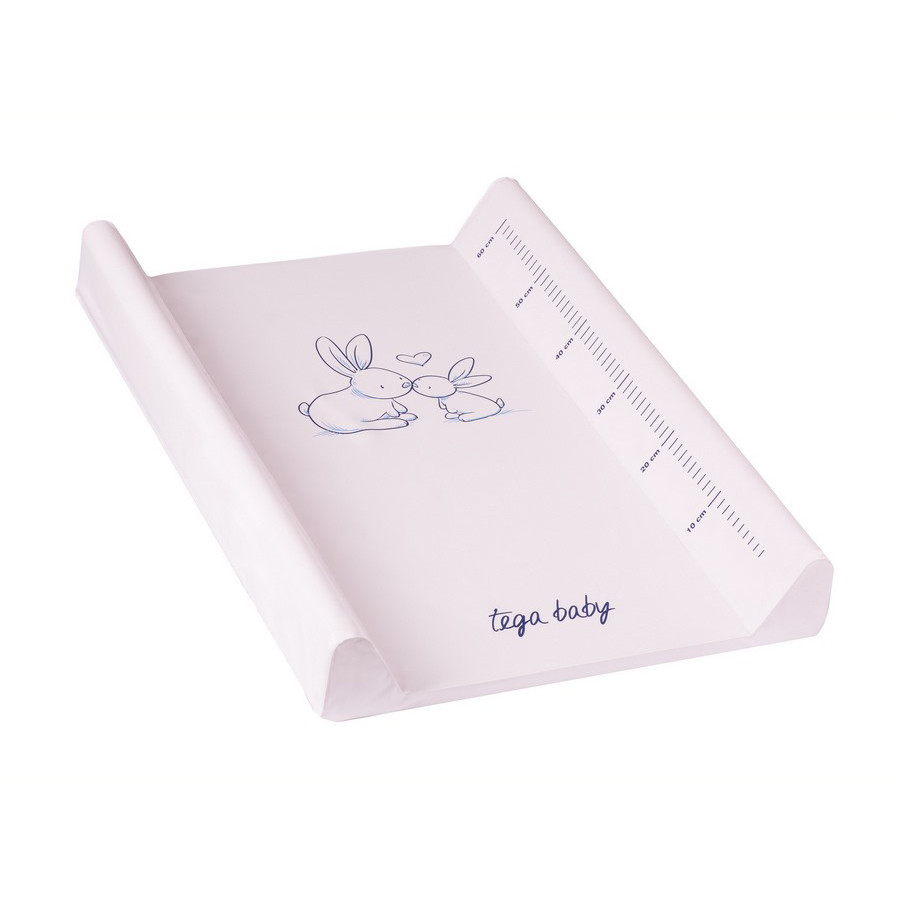Пеленальний матрац «Зайчики» Tega Baby KR-009-104, 50 х 70 см