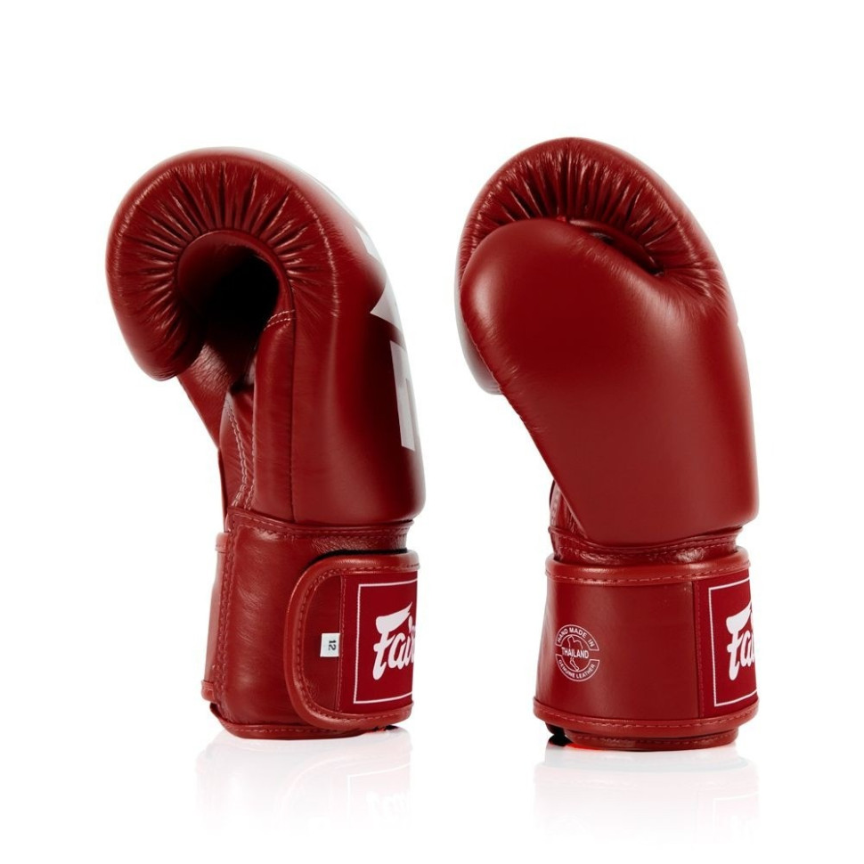 Боксерські рукавиці BGV1-ONE Fairtex BGV1-ONE_14oz_Red 14 унцій (бинти в комплекті)
