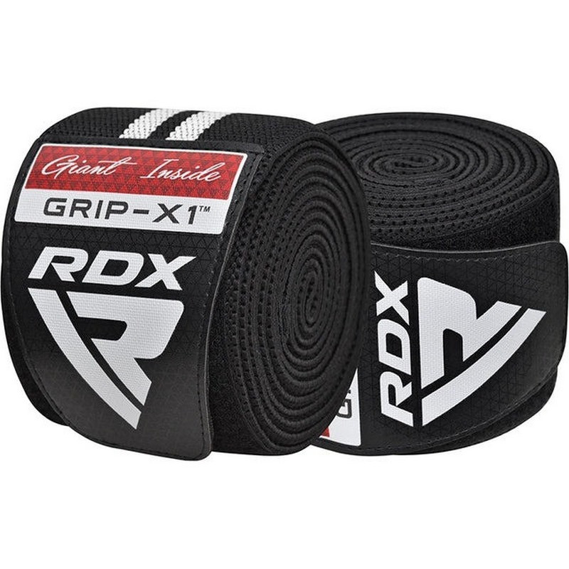 Бинти на коліна GYM KNEE WRAP R11 RDX Inc Limited WAH-KR11BW, BLACK/WHITE