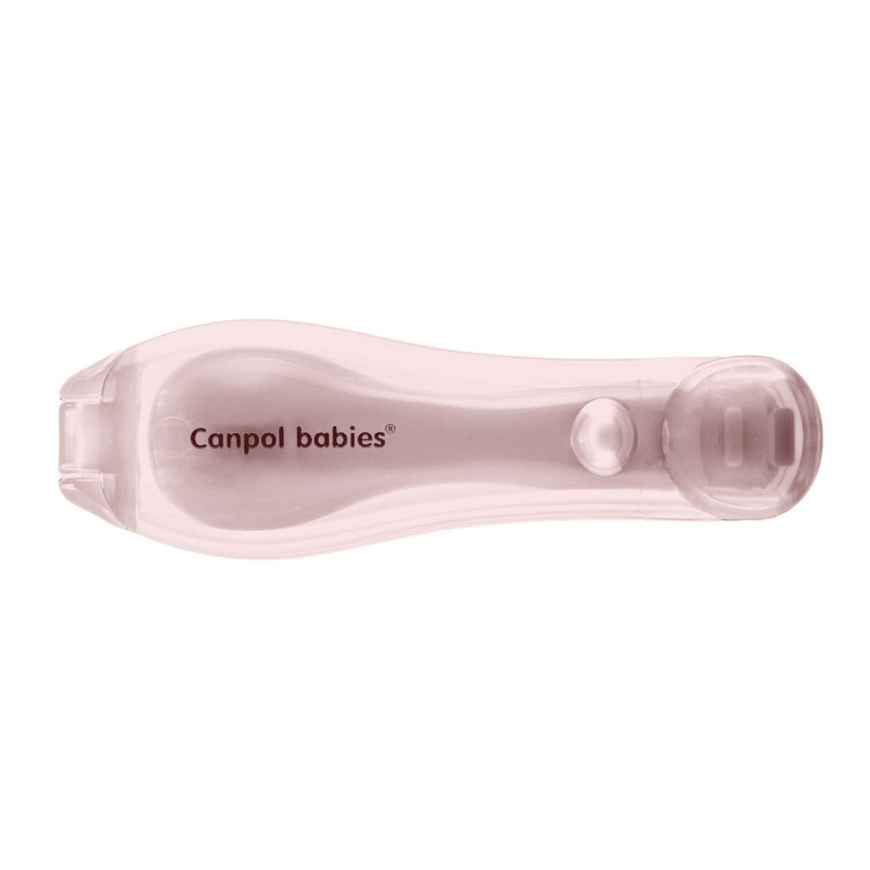 Складна дорожня дитяча ложечка Canpol babies 56/611_pin рожева