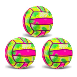 Детский яркий Резиновый мяч Bambi RB26527-9 разноцветный, 26 грамм