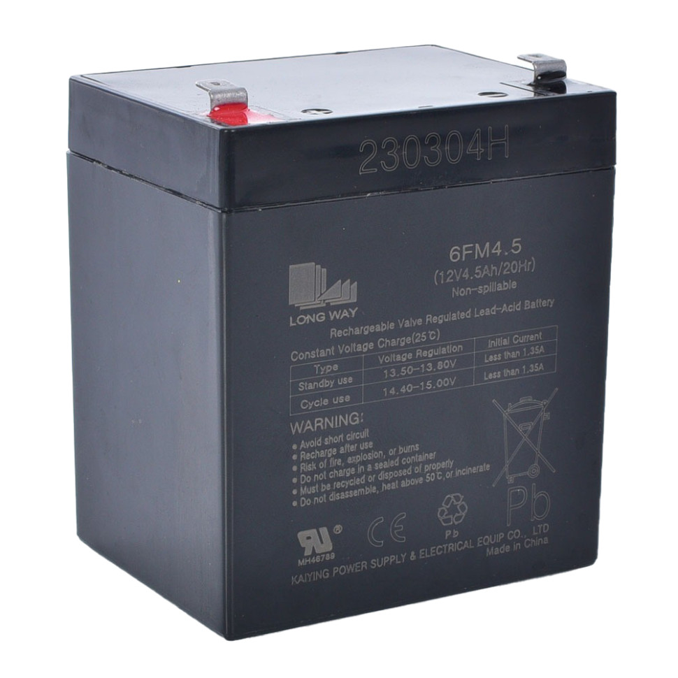Аккумуляторная батарея универсальная LONG WAY 12V4,5Ah-BATTERY