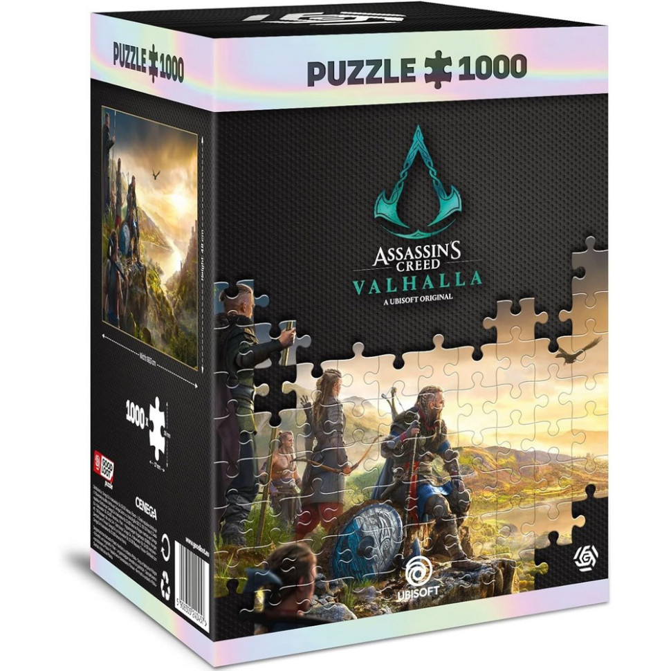 Пазл класичний Assassins Creed Valhalla: Vista of England puzzles GoodLoot 5908305240457, 1000 елементів