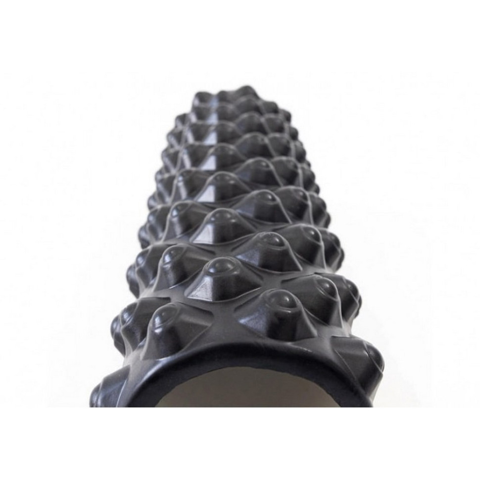 Масажний ролик Grid Roller Extreme EasyFit EF-2051-BK 45 см, Чорний
