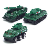 Набор металлических машинок Военная техника ZhongSheng Toys 86606-3A