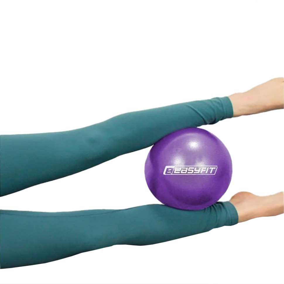 М'яч для пілатесу EasyFit EF-1221, 25 см, фіолетовий