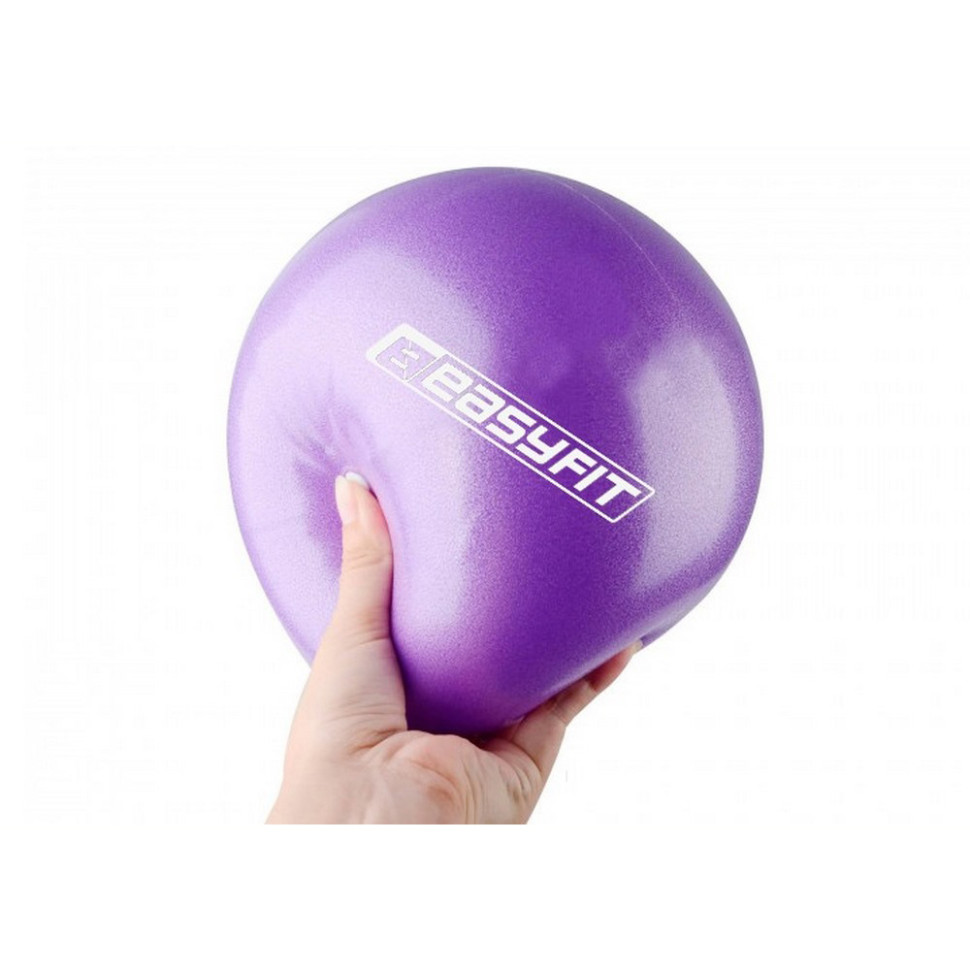 М'яч для пілатесу EasyFit EF-1221, 25 см, фіолетовий