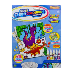 Ароматный набор для творчества серии «Clean Colouring» – УВЛЕКАТЕЛЬНЫЕ ПРИКЛЮЧЕНИЯ Scentos 20211