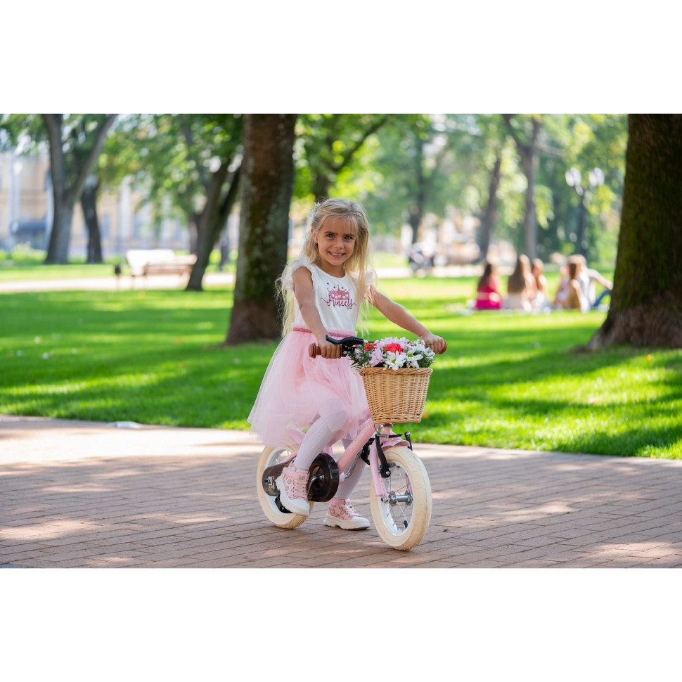 Дитячий велосипед Miqilong RM Рожевий 12' ATW-RM12-PINK