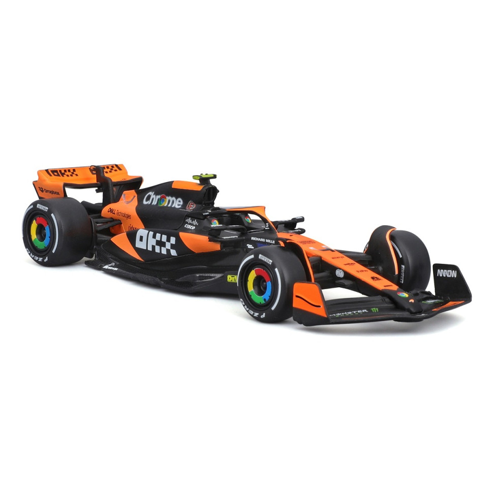 Автомодель MCLAREN F1 MCL38 (2024) Bburago 18-38214 масштаб 1:43