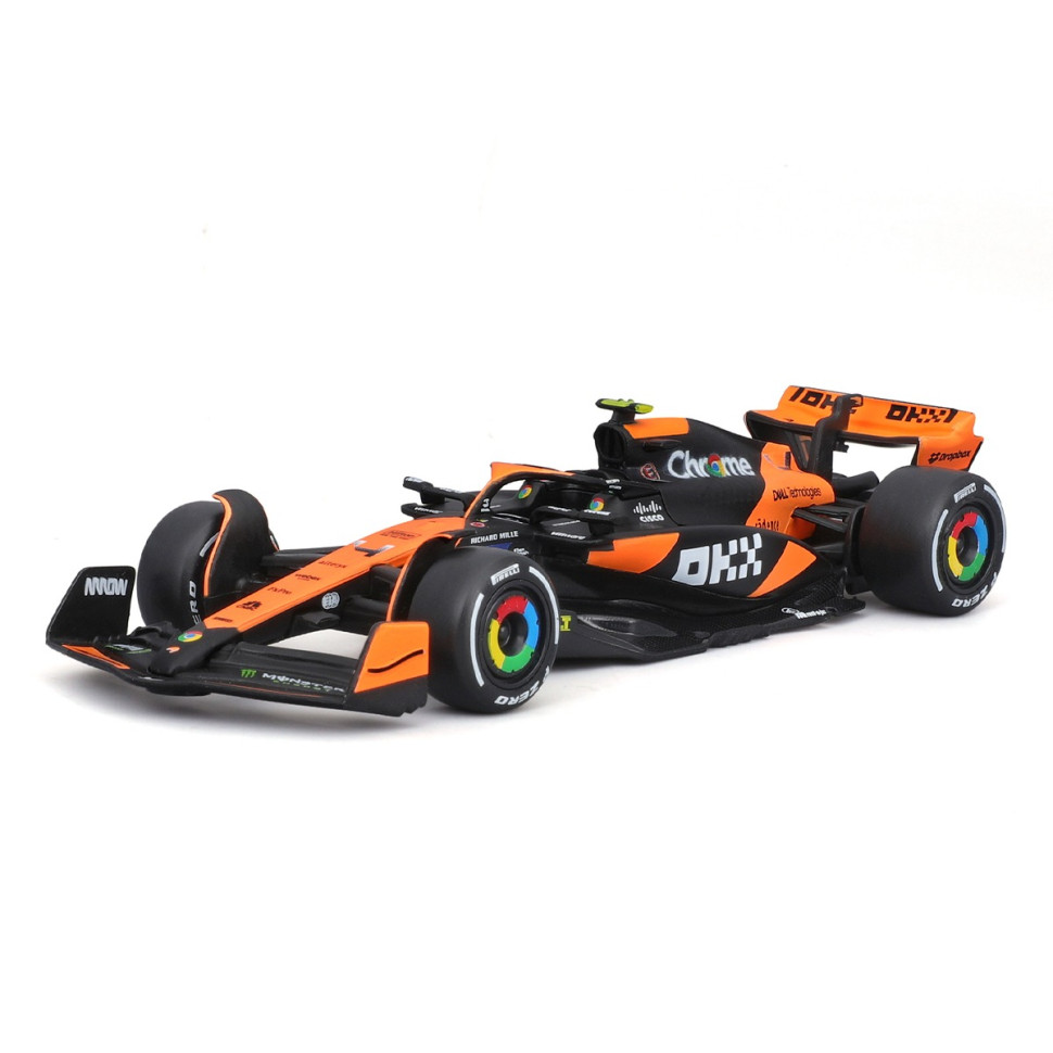 Автомодель MCLAREN F1 MCL38 (2024) Bburago 18-38214 масштаб 1:43
