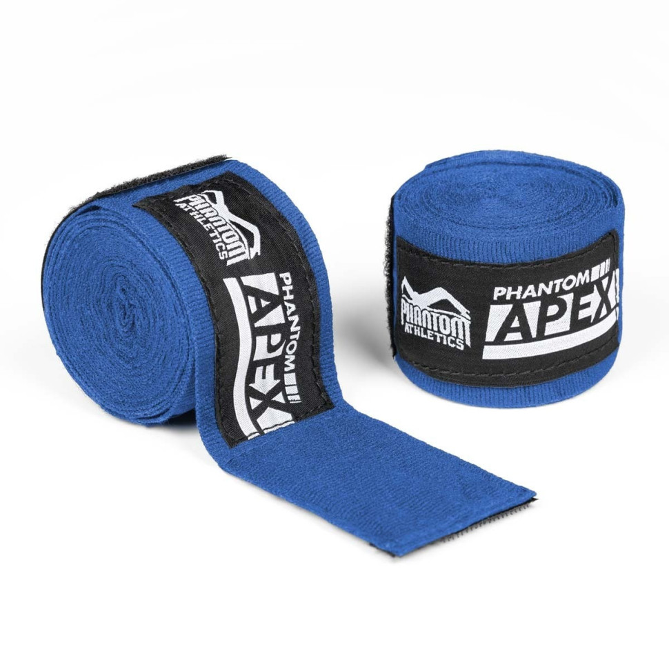 Бинты для бокса APEX Phantom PHWR2842 Blue 250 см 2.5 метра