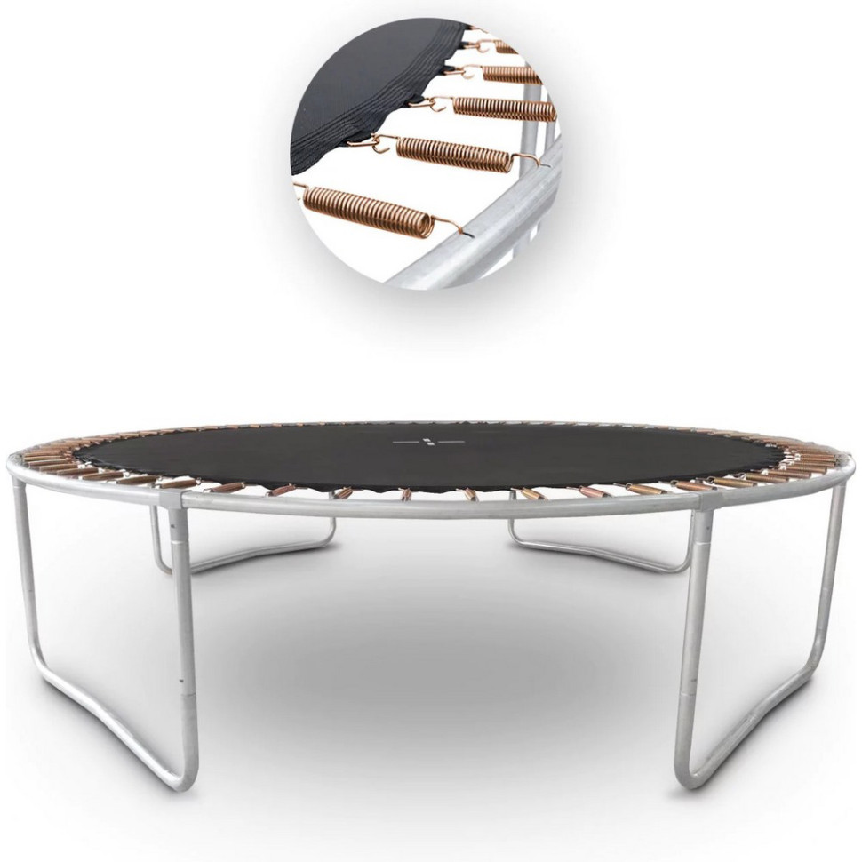 Батут с внутренней сеткой Inside Net Outtec V312184, 374 см, черный