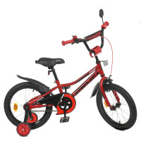 Велосипед дитячий PROF1 Y18221-1 18 дюймів, червоний