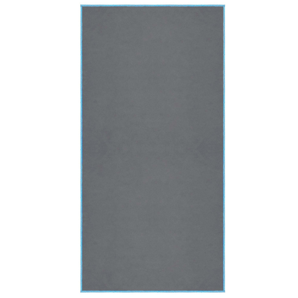 Рушник спортивний Actiget ACT0190 Dark Grey, з мікрофібри 180x100 см