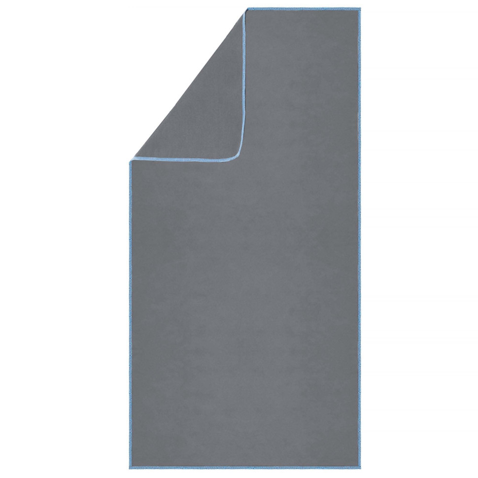 Рушник спортивний Actiget ACT0190 Dark Grey, з мікрофібри 180x100 см