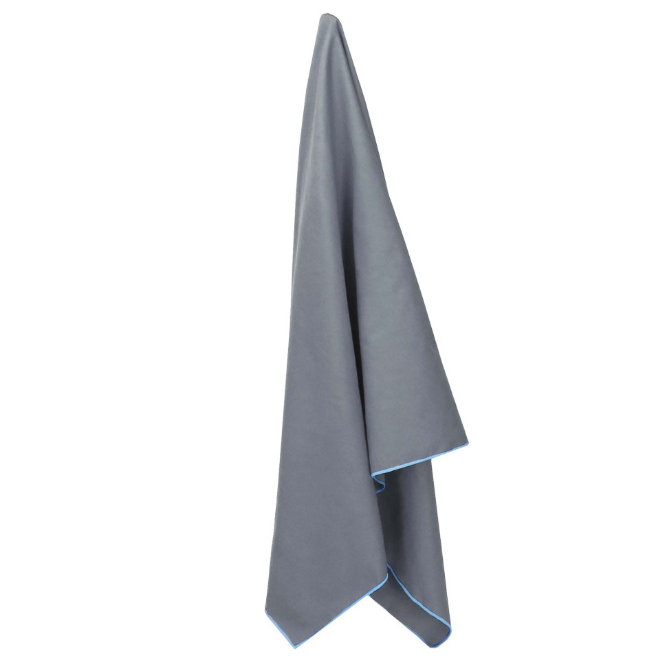 Рушник спортивний Actiget ACT0190 Dark Grey, з мікрофібри 180x100 см