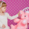 Плюшева іграшка Слон 55 см рожевий Сл1-роз 