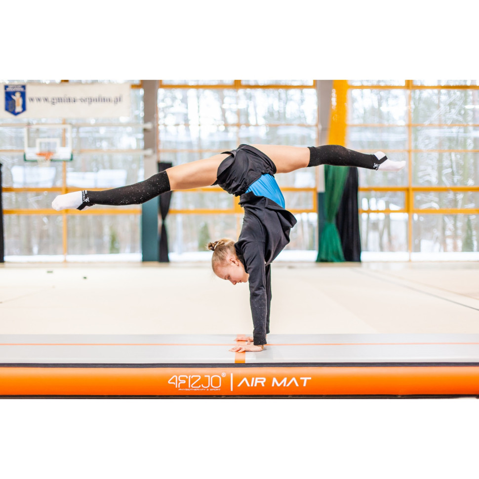 Мат гімнастичний надувний Air Track Mat 4FIZJO 4FJ0368 600x100x15 см