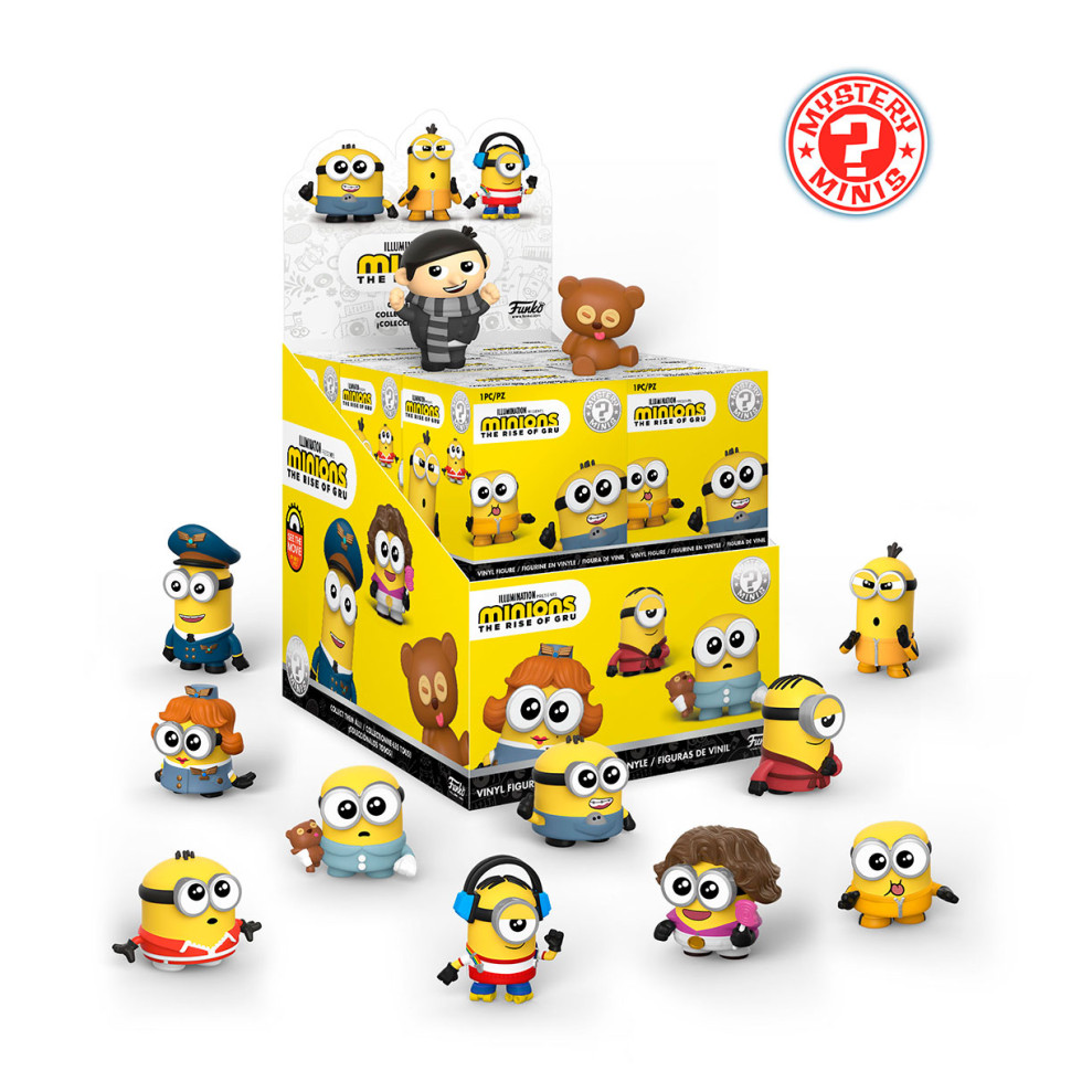 Ігрова фігурка Mystery Minis Міньйони 2 Funko 47794 в асортименті