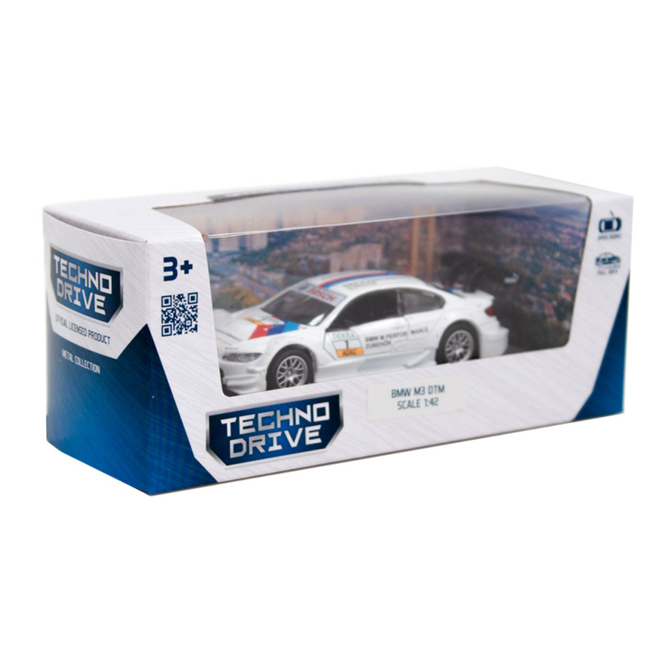 Детская автомодель BMW M3 DTM TechnoDrive 250256 белый
