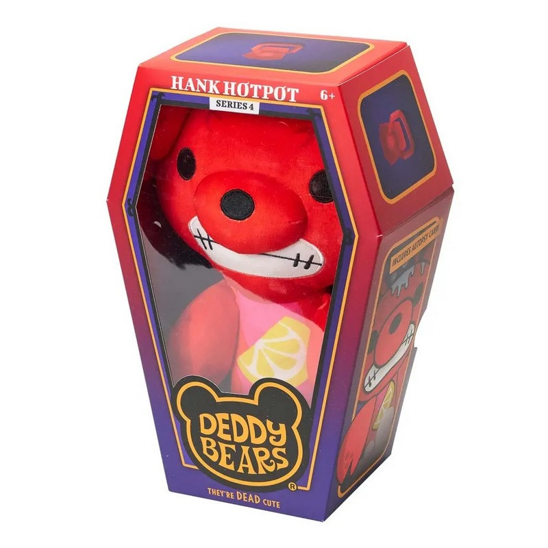 Детская коллекционная плюшевая игрушка Hank Hotpot Deddy Bears DB41201