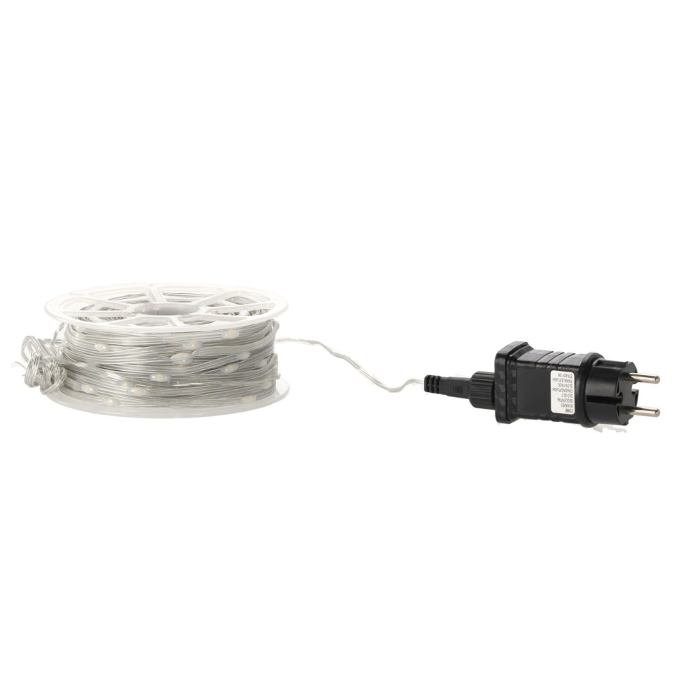 Гірлянда-струна на котушці Chomik 5900779880115 теплий білий 49,9+3 м 500 LED