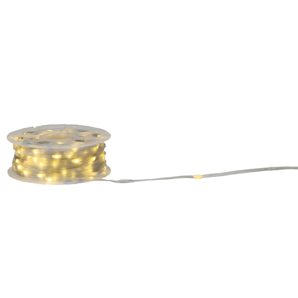 Гірлянда-струна на котушці Chomik 5900779880115 теплий білий 49,9+3 м 500 LED