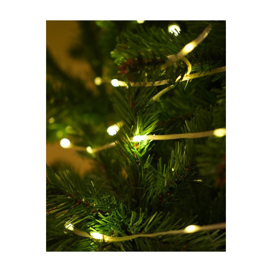 Гірлянда-струна на котушці Chomik 5900779880115 теплий білий 49,9+3 м 500 LED