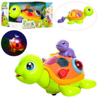 Музична іграшка черепаха 2088 зі світловими ефектами