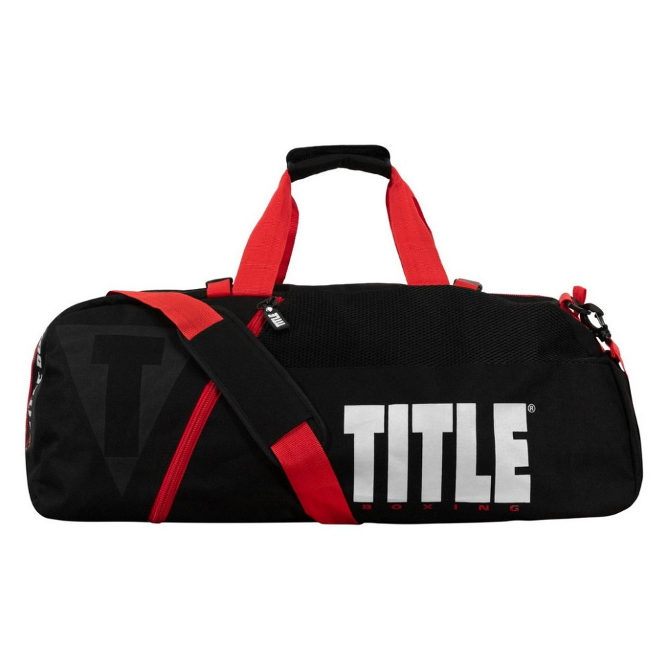 Спортивная сумка Boxing Champion Sport Bag/Backpack TITLE TBAG46 BK/RD, Black/Red